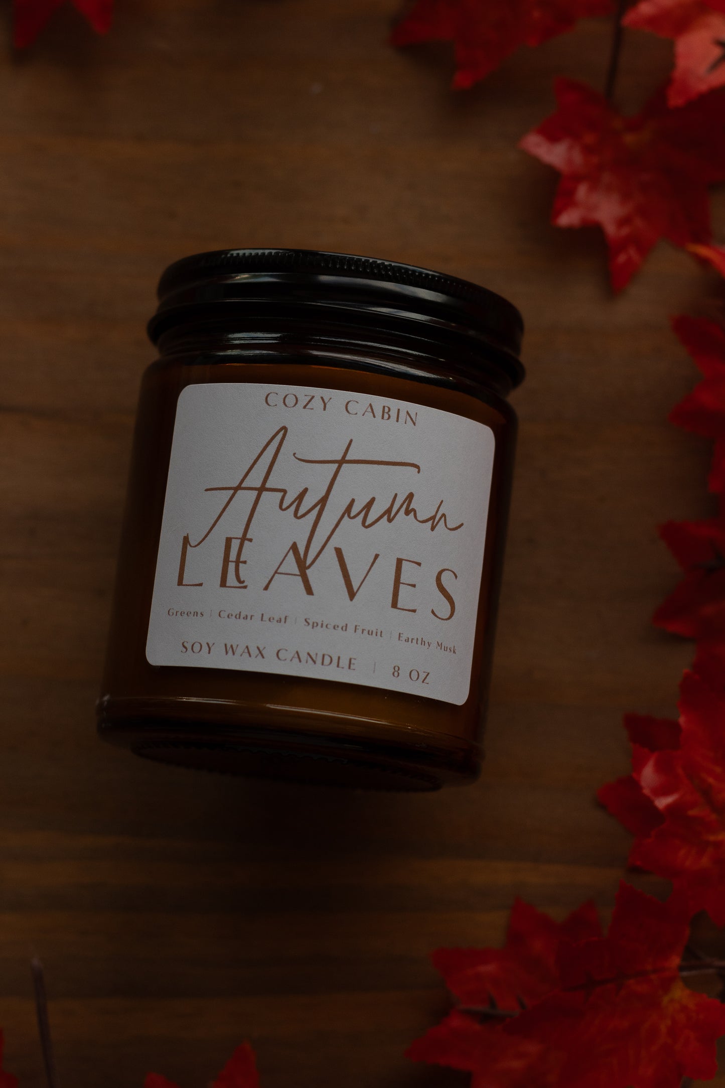 Autumn Leaves Candle
