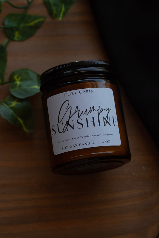 Grumpy Sunshine Candle