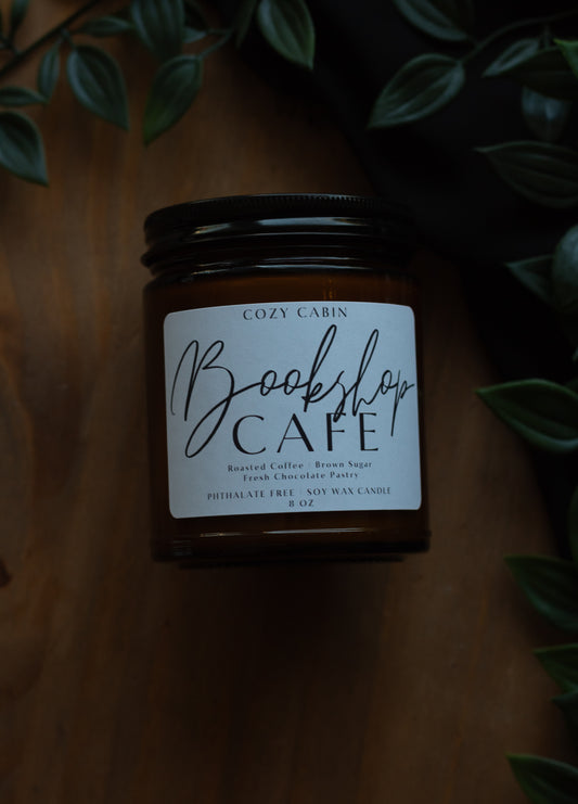 Bookshop Cafe Candle