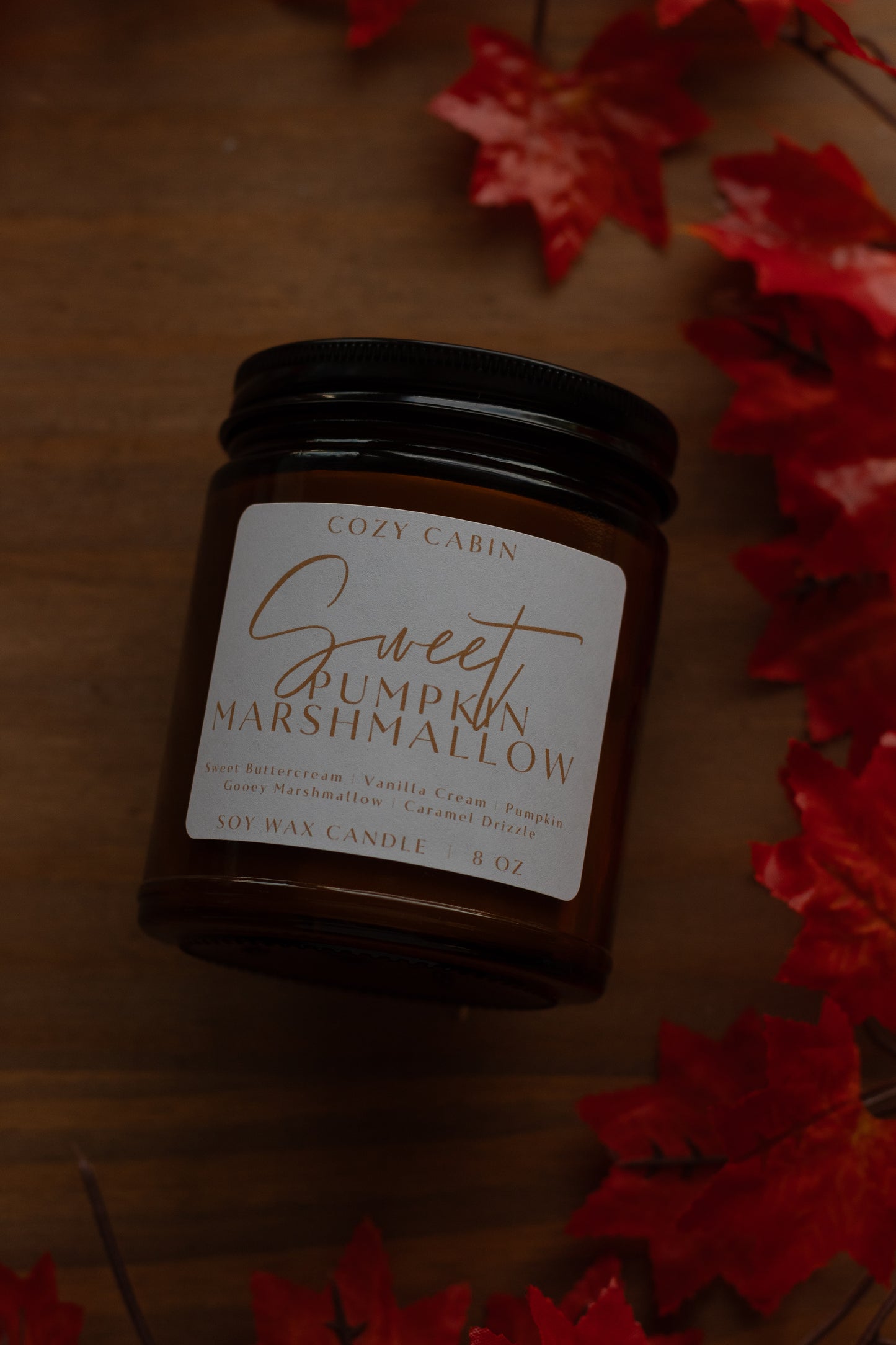 Sweet Pumpkin Marshmallow Candle