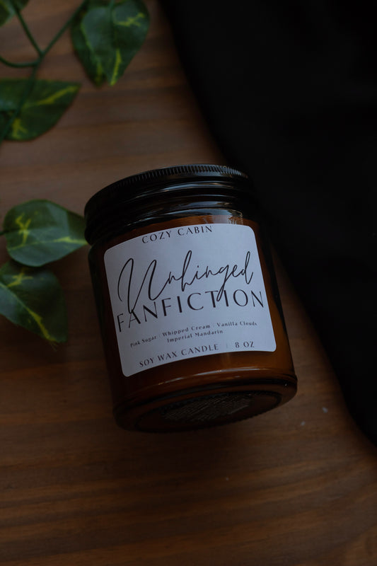Unhinged Fanfiction Candle