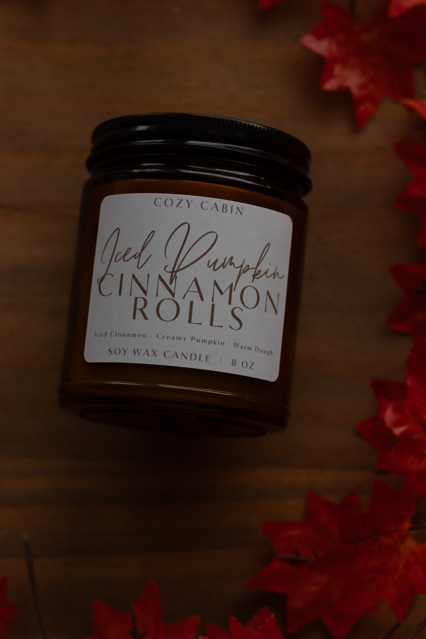 Iced Pumpkin Cinnamon Rolls Candle