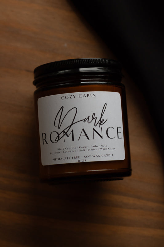 Dark Romance Candle