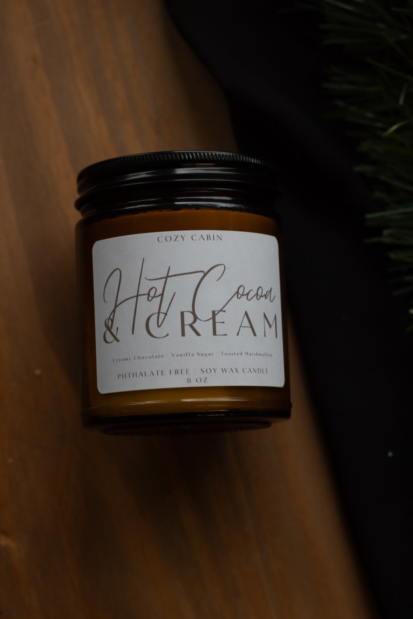 Hot Cocoa & Cream Candle