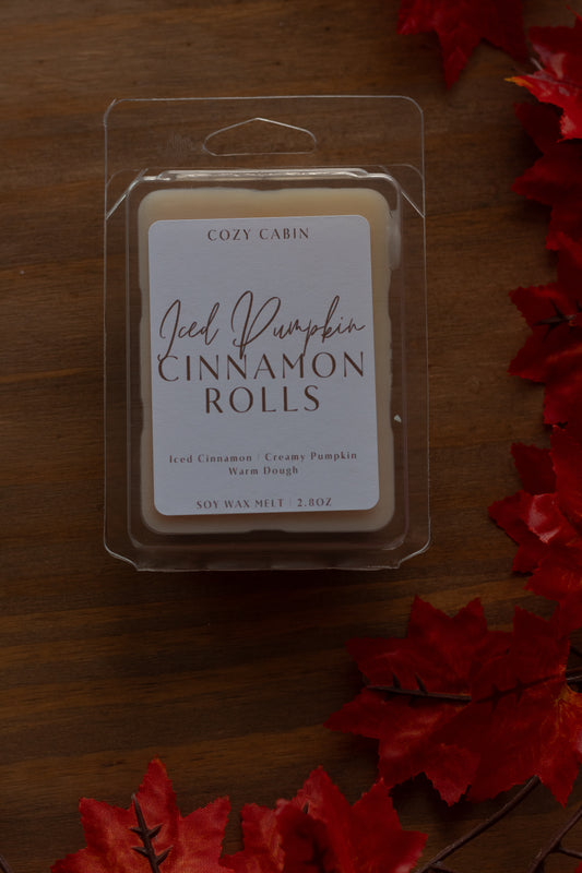 Iced Pumpkin Cinnamon Rolls Wax Melt