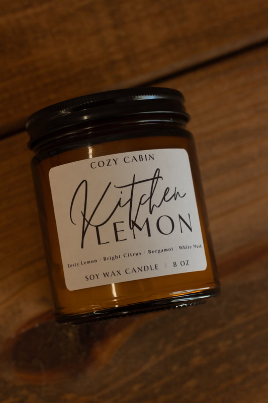 Kitchen Lemon Candle