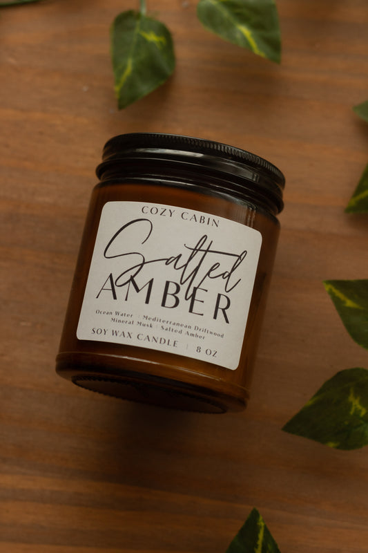Salted Amber Candle