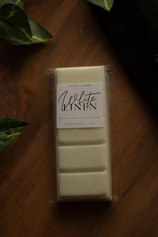 White Linen Snap Bar