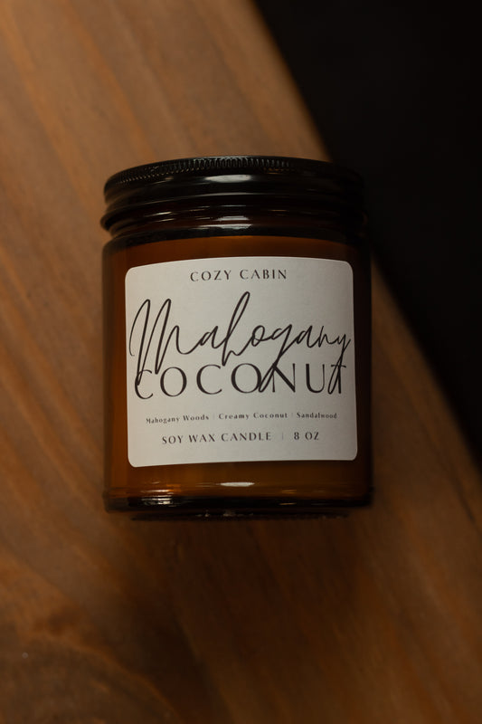 Mahogany Coconut Candle