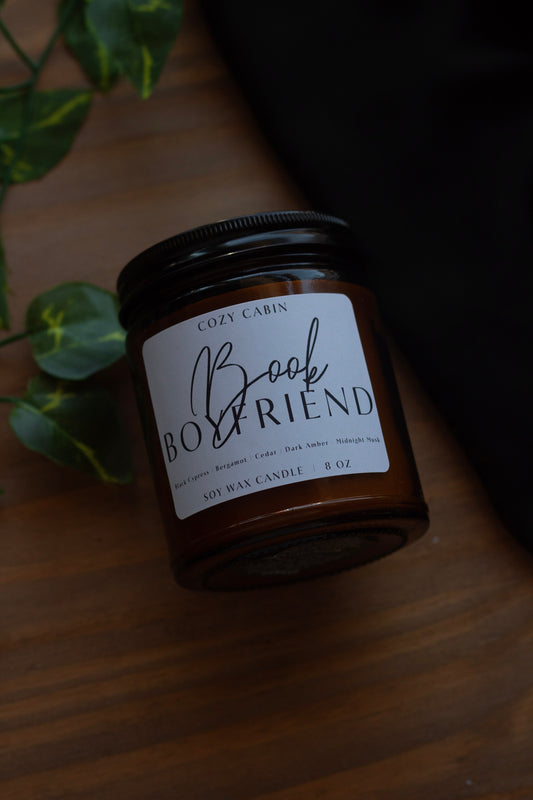 Book Boyfriend Candle