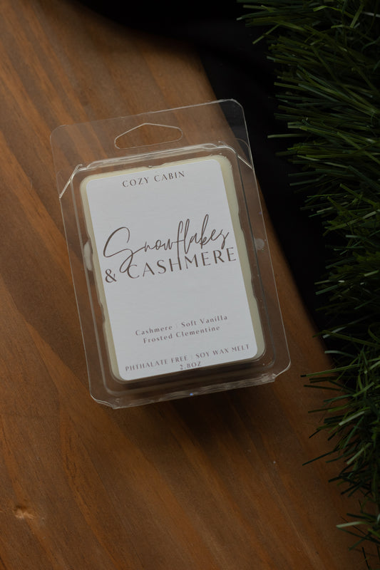 Snowflakes & Cashmere Wax Melt