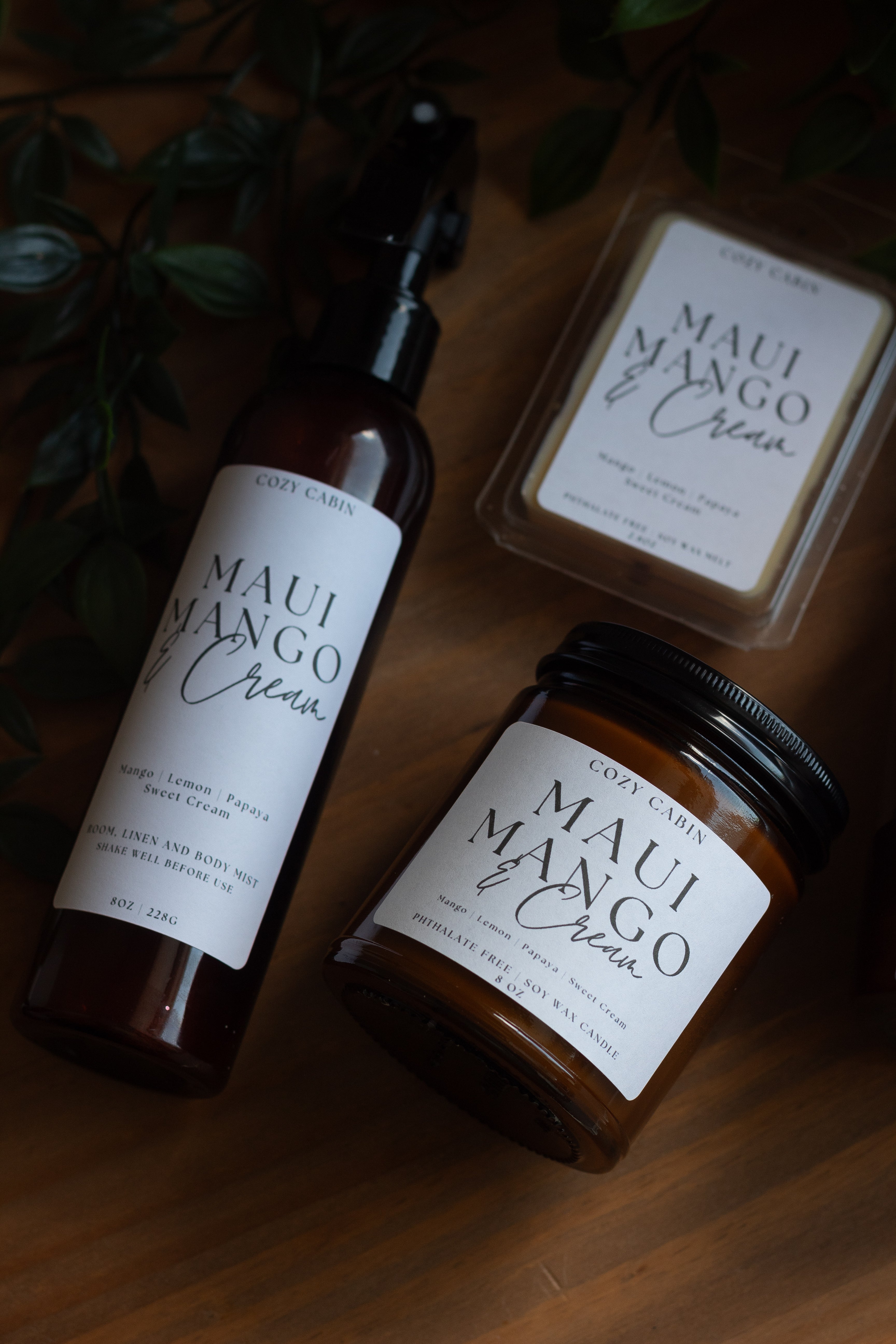 Maui Mango & Cream Candle