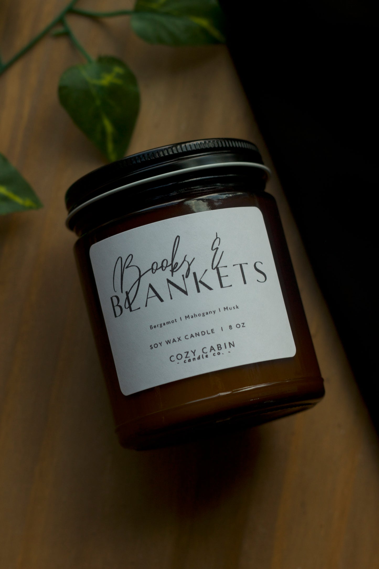 Books & Blankets Candle