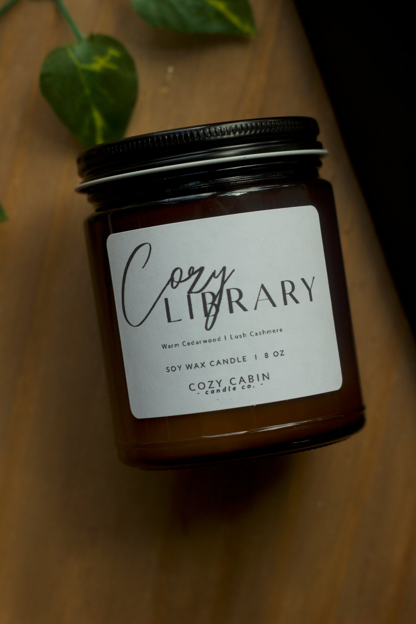 Cozy Library Candle
