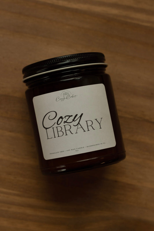 Cozy Library Candle