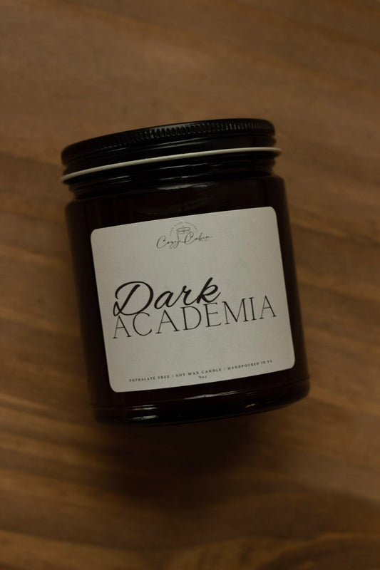 Dark Academia Candle