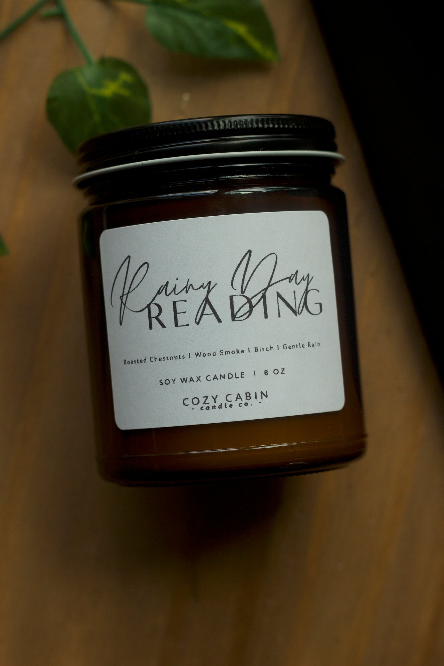 Rainy Day Reading Candle